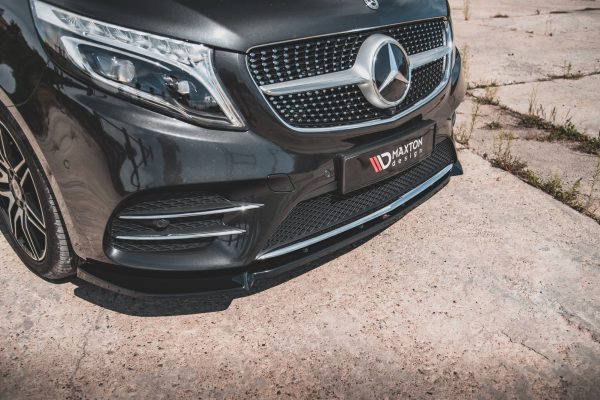 Mercedes-Benz V-class AMG-line W447 - Lâmina frontal V.3 | ME-V-447F-AMGLINE-FD3G | Produto Maxton Design distribuído por Unicartuning.