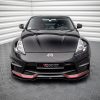 Nissan 370z Nismo (facelift) - Lâmina frontal V.3 | NI-370Z-NISMO-FD3G | Produto Maxton Design distribuído por Unicartuning.