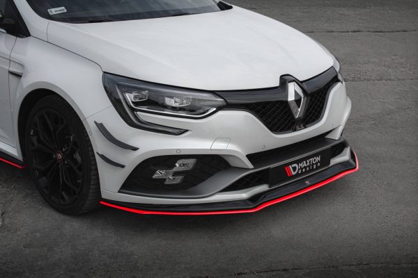 Renault Megane IV RS - Lâmina frontal V.3 | RE-ME-4-RS-FD2G+FD2RRED | Produto Maxton Design distribuído por Unicartuning. Renault Megane IV RS - Lâmina frontal V.3 | RE-ME-4-RS-FD2G+FD2RRED | Produto Maxton Design distribuído por Unicartuning.