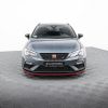 Seat Leon Cupra / FR Mk3 Fl - Lâmina frontal V.3 | SE-LE-3F-CU-FD1G+FD3RED | Produto Maxton Design distribuído por Unicartuning. Seat Leon Cupra / FR Mk3 Fl - Lâmina frontal V.3 | SE-LE-3F-CU-FD1G+FD3RED | Produto Maxton Design distribuído por Unicartuning.