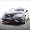 Seat Leon Cupra / FR Mk3 Fl - Lâmina frontal V.3 | SE-LE-3F-CU-FD1G+FD3RED | Produto Maxton Design distribuído por Unicartuning. Seat Leon Cupra / FR Mk3 Fl - Lâmina frontal V.3 | SE-LE-3F-CU-FD1G+FD3RED | Produto Maxton Design distribuído por Unicartuning.
