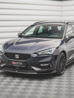 Seat Leon Mk4 - Lâmina frontal V.3 | SE-LE-4-FR-FD3G | Produto Maxton Design distribuído por Unicartuning. Seat Leon Mk4 - Lâmina frontal V.3 | SE-LE-4-FR-FD3G | Produto Maxton Design distribuído por Unicartuning.