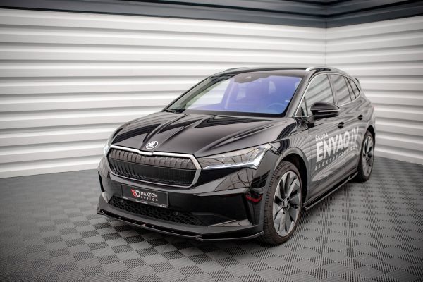 Skoda Enyaq IV - Lâmina frontal V.3 | SK-EN-1-FD3G | Produto Maxton Design distribuído por Unicartuning. Skoda Enyaq IV - Lâmina frontal V.3 | SK-EN-1-FD3G | Produto Maxton Design distribuído por Unicartuning.