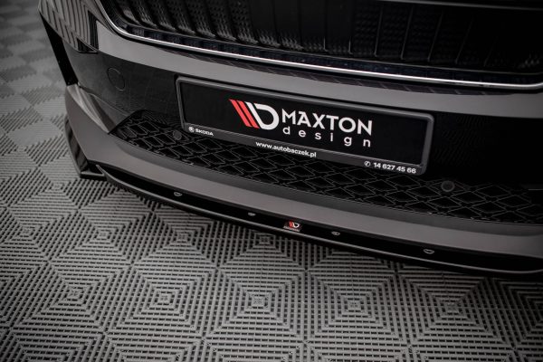Skoda Enyaq IV - Lâmina frontal V.3 | SK-EN-1-FD3G | Produto Maxton Design distribuído por Unicartuning. Skoda Enyaq IV - Lâmina frontal V.3 | SK-EN-1-FD3G | Produto Maxton Design distribuído por Unicartuning.