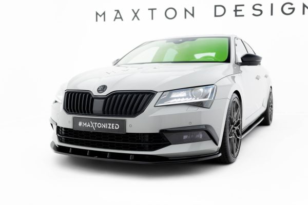 Skoda Superb Liftback / Combi Mk3 (facelift) - Lâmina frontal V.3 | SK-SU-3-FD3G | Produto Maxton Design distribuído por Unicartuning. Skoda Superb Liftback / Combi Mk3 (facelift) - Lâmina frontal V.3 | SK-SU-3-FD3G | Produto Maxton Design distribuído por Unicartuning.