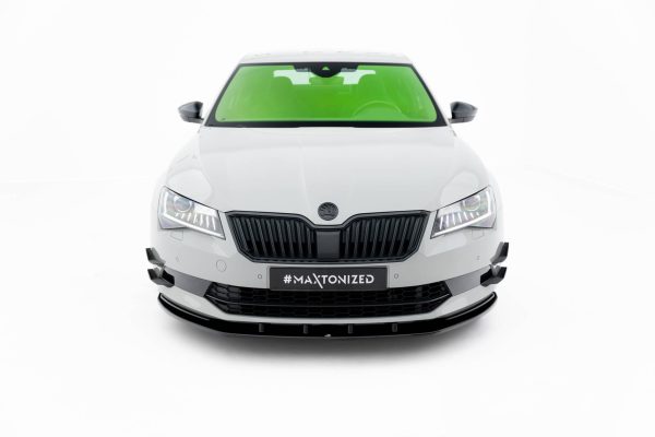 Skoda Superb Liftback / Combi Mk3 (facelift) - Lâmina frontal V.3 | SK-SU-3-FD3G | Produto Maxton Design distribuído por Unicartuning. Skoda Superb Liftback / Combi Mk3 (facelift) - Lâmina frontal V.3 | SK-SU-3-FD3G | Produto Maxton Design distribuído por Unicartuning.
