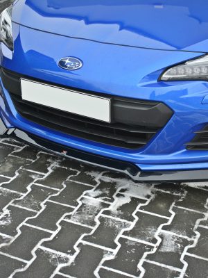 Subaru BRZ Mk1 (facelift) - Lâmina frontal V.3 | SU-BRZ-1F-FD3G | Produto Maxton Design distribuído por Unicartuning.