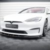 Tesla Model S Plaid Mk1 (facelift) - Lâmina frontal V.3 | TE-MODELS-1F2-PL-FD3G | Produto Maxton Design distribuído por Unicartuning. Tesla Model S Plaid Mk1 (facelift) - Lâmina frontal V.3 | TE-MODELS-1F2-PL-FD3G | Produto Maxton Design distribuído por Unicartuning.