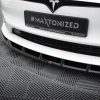 Tesla Model S Plaid Mk1 (facelift) - Lâmina frontal V.3 | TE-MODELS-1F2-PL-FD3G | Produto Maxton Design distribuído por Unicartuning. Tesla Model S Plaid Mk1 (facelift) - Lâmina frontal V.3 | TE-MODELS-1F2-PL-FD3G | Produto Maxton Design distribuído por Unicartuning.