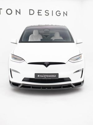 Tesla Model X Mk1 (facelift) - Lâmina frontal V.3 | TE-MODELX-1F-FD3G+FD3RG | Produto Maxton Design distribuído por Unicartuning. Tesla Model X Mk1 (facelift) - Lâmina frontal V.3 | TE-MODELX-1F-FD3G+FD3RG | Produto Maxton Design distribuído por Unicartuning.