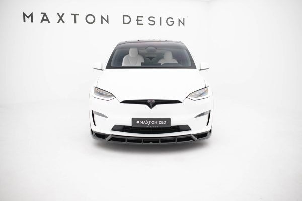 Tesla Model X Mk1 (facelift) - Lâmina frontal V.3 | TE-MODELX-1F-FD3G+FD3RG | Produto Maxton Design distribuído por Unicartuning. Tesla Model X Mk1 (facelift) - Lâmina frontal V.3 | TE-MODELX-1F-FD3G+FD3RG | Produto Maxton Design distribuído por Unicartuning.