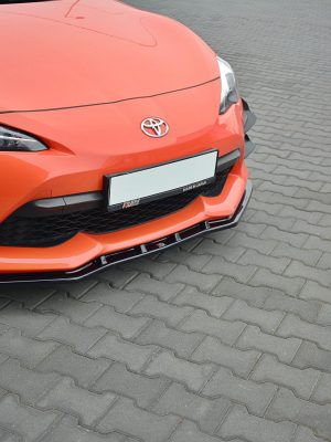 Toyota GT86 (facelift) - Lâmina frontal V.3 | TO-GT86-1F-FD3G | Produto Maxton Design distribuído por Unicartuning.