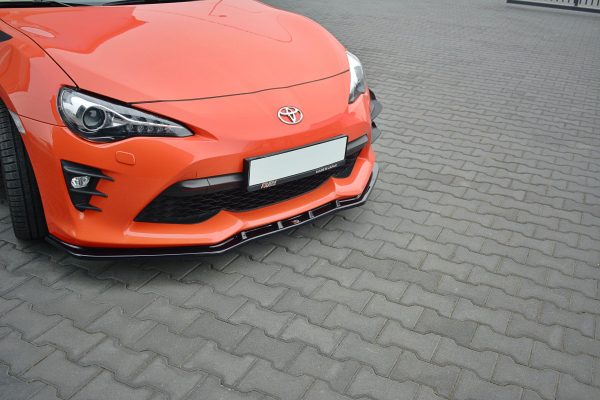 Toyota GT86 (facelift) - Lâmina frontal V.3 | TO-GT86-1F-FD3G | Produto Maxton Design distribuído por Unicartuning.