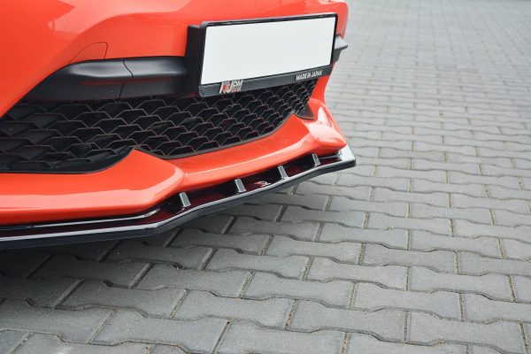Toyota GT86 (facelift) - Lâmina frontal V.3 | TO-GT86-1F-FD3G | Produto Maxton Design distribuído por Unicartuning.