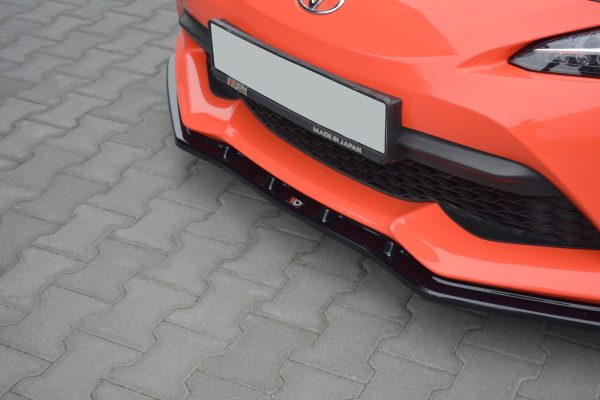 Toyota GT86 (facelift) - Lâmina frontal V.3 | TO-GT86-1F-FD3G | Produto Maxton Design distribuído por Unicartuning.
