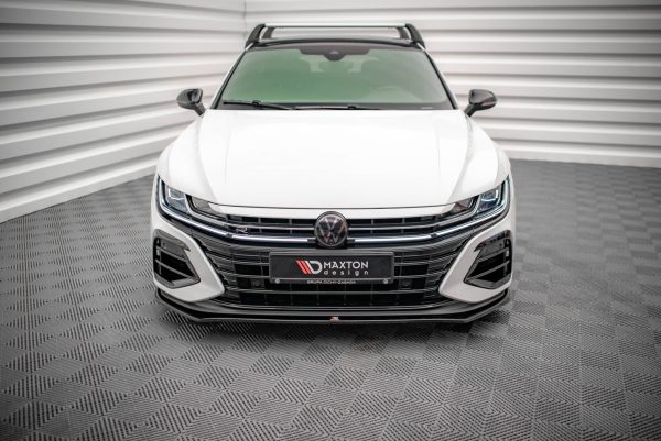 Volkswagen Arteon R-line (facelift) - Lâmina frontal V.3 | VW-AR-1F-R-FD3G | Produto Maxton Design distribuído por Unicartuning.