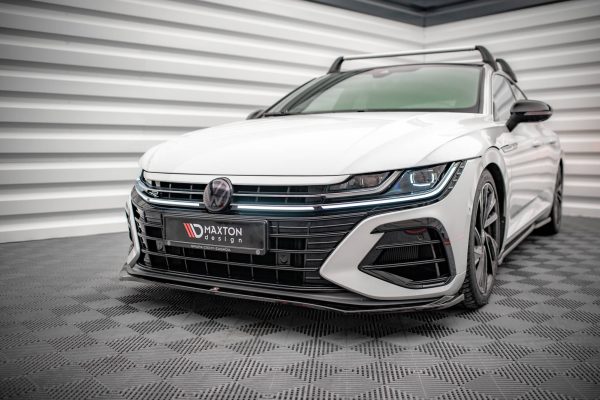 Volkswagen Arteon R-line (facelift) - Lâmina frontal V.3 | VW-AR-1F-R-FD3G | Produto Maxton Design distribuído por Unicartuning.