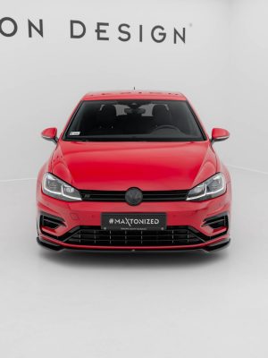 Volkswagen Golf 7 R / R-line (facelift) - Lâmina frontal V.3 | VW-GO-7F-R-FD3G | Produto Maxton Design distribuído por Unicartuning. Volkswagen Golf 7 R / R-line (facelift) - Lâmina frontal V.3 | VW-GO-7F-R-FD3G | Produto Maxton Design distribuído por Unicartuning.