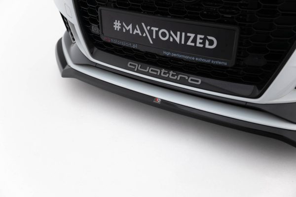Audi RS3 Sedan 8V (facelift) - Lâmina frontal V.4 | AU-RS3-8VF-S-FD4G | Produto Maxton Design distribuído por Unicartuning. Audi RS3 Sedan 8V (facelift) - Lâmina frontal V.4 | AU-RS3-8VF-S-FD4G | Produto Maxton Design distribuído por Unicartuning.