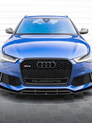 Audi RS6 C7 / C7 (facelift) - Lâmina frontal V.4 | AU-RS6-C7-FD4G | Produto Maxton Design distribuído por Unicartuning. Audi RS6 C7 / C7 (facelift) - Lâmina frontal V.4 | AU-RS6-C7-FD4G | Produto Maxton Design distribuído por Unicartuning.