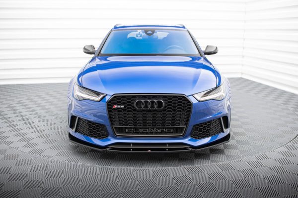 Audi RS6 C7 / C7 (facelift) - Lâmina frontal V.4 | AU-RS6-C7-FD4G | Produto Maxton Design distribuído por Unicartuning. Audi RS6 C7 / C7 (facelift) - Lâmina frontal V.4 | AU-RS6-C7-FD4G | Produto Maxton Design distribuído por Unicartuning.