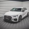 Audi S3 / A3 S-Line 8Y - Lâmina frontal V.4 | AU-A3-8Y-SLINE-FD4G | Produto Maxton Design distribuído por Unicartuning.