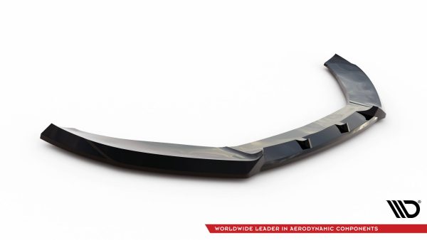 Audi S4 / A4 S-Line B8 - Lâmina frontal V.4 | AU-S4-B8-FD4G | Produto Maxton Design distribuído por Unicartuning.