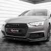 Audi S4 / A4 S-Line B9 - Lâmina frontal V.4 | AU-A4-B9-SLINE-FD4G | Produto Maxton Design distribuído por Unicartuning.
