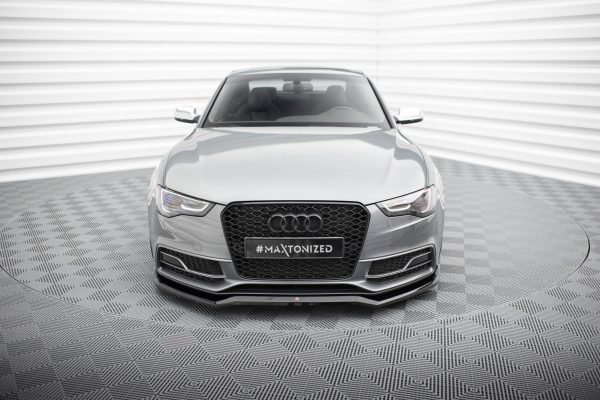 Audi S5 / A5 S-Line Coupé / Sportback 8T (facelift) - Lâmina frontal V.4 | AU-S5-1F-FD2G | Produto Maxton Design distribuído por Unicartuning. Audi S5 / A5 S-Line Coupé / Sportback 8T (facelift) - Lâmina frontal V.4 | AU-S5-1F-FD2G | Produto Maxton Design distribuído por Unicartuning.
