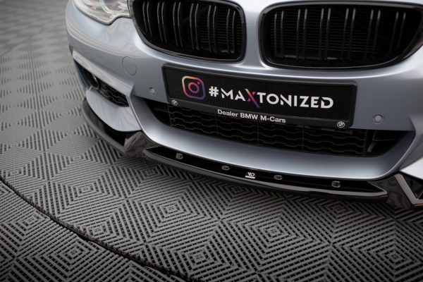 BMW 4 Coupé / Gran Coupé / Cabrio Pack M F32 / F36 / F33 - Lâmina frontal V.4 | BM-4-F32-MPACK-FD4G | Produto Maxton Design distribuído por Unicartuning.