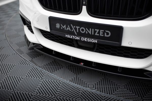 BMW M550i / 5 Pack M Sedan G30 - Lâmina frontal V.4 | BM-5-G30-MPACK-FD4G | Produto Maxton Design distribuído por Unicartuning.