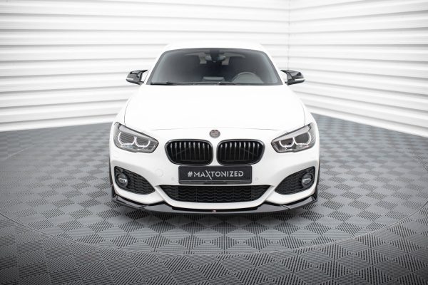 BMW 1 Pack M / M140i F20 (facelift) - Lâmina frontal V.4 CSL Look | BM-1-F20F-M-FD4G | Produto Maxton Design distribuído por Unicartuning. BMW 1 Pack M / M140i F20 (facelift) - Lâmina frontal V.4 CSL Look | BM-1-F20F-M-FD4G | Produto Maxton Design distribuído por Unicartuning.