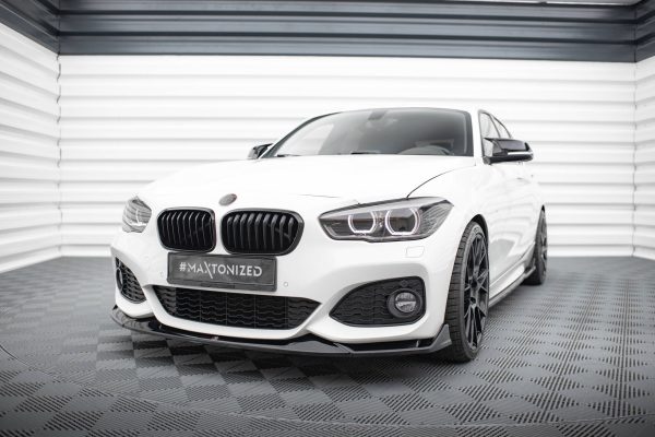 BMW 1 Pack M / M140i F20 (facelift) - Lâmina frontal V.4 CSL Look | BM-1-F20F-M-FD4G | Produto Maxton Design distribuído por Unicartuning. BMW 1 Pack M / M140i F20 (facelift) - Lâmina frontal V.4 CSL Look | BM-1-F20F-M-FD4G | Produto Maxton Design distribuído por Unicartuning.