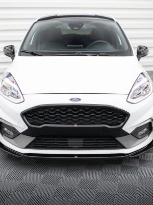 Ford Fiesta Mk8 ST / ST-line - Lâmina frontal V.4 | FO-FI-8-ST-FD1G | Produto Maxton Design distribuído por Unicartuning.