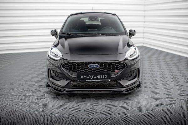 Ford Fiesta ST / ST-line Mk8 (facelift) - Lâmina frontal V.4 | FO-FI-8F-ST-FD4G | Produto Maxton Design distribuído por Unicartuning. Ford Fiesta ST / ST-line Mk8 (facelift) - Lâmina frontal V.4 | FO-FI-8F-ST-FD4G | Produto Maxton Design distribuído por Unicartuning.