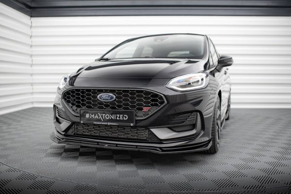 Ford Fiesta ST / ST-line Mk8 (facelift) - Lâmina frontal V.4 | FO-FI-8F-ST-FD4G | Produto Maxton Design distribuído por Unicartuning. Ford Fiesta ST / ST-line Mk8 (facelift) - Lâmina frontal V.4 | FO-FI-8F-ST-FD4G | Produto Maxton Design distribuído por Unicartuning.