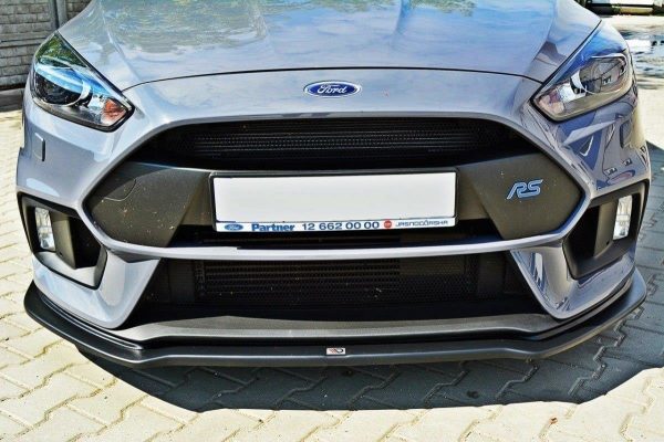 Ford Focus RS Mk3 - Lâmina frontal V.4 | FO-FO-3-RS-FD4G | Produto Maxton Design distribuído por Unicartuning.