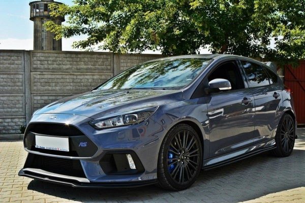 Ford Focus RS Mk3 - Lâmina frontal V.4 | FO-FO-3-RS-FD4G | Produto Maxton Design distribuído por Unicartuning.