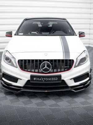 Mercedes-Benz A45 AMG W176 - Lâmina frontal V.4 | ME-A45-W176-FD2G | Produto Maxton Design distribuído por Unicartuning. Mercedes-Benz A45 AMG W176 - Lâmina frontal V.4 | ME-A45-W176-FD2G | Produto Maxton Design distribuído por Unicartuning.