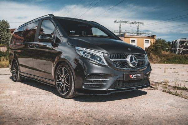 Mercedes-Benz V-class AMG-line W447 - Lâmina frontal V.4 | ME-V-447F-AMGLINE-FD4G | Produto Maxton Design distribuído por Unicartuning. Mercedes-Benz V-class AMG-line W447 - Lâmina frontal V.4 | ME-V-447F-AMGLINE-FD4G | Produto Maxton Design distribuído por Unicartuning.