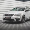 Skoda Octavia RS Mk3 / Mk3 Fl Hatchback / Estate - Lâmina frontal V.4 | SK-OC-3-RS-FD4G | Produto Maxton Design distribuído por Unicartuning. Skoda Octavia RS Mk3 / Mk3 Fl Hatchback / Estate - Lâmina frontal V.4 | SK-OC-3-RS-FD4G | Produto Maxton Design distribuído por Unicartuning.