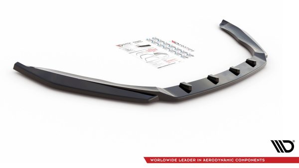 Skoda Octavia RS Mk3 / Mk3 Fl Hatchback / Estate - Lâmina frontal V.4 | SK-OC-3-RS-FD4G | Produto Maxton Design distribuído por Unicartuning. Skoda Octavia RS Mk3 / Mk3 Fl Hatchback / Estate - Lâmina frontal V.4 | SK-OC-3-RS-FD4G | Produto Maxton Design distribuído por Unicartuning.