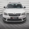 Skoda Octavia RS Mk3 / Mk3 Fl Hatchback / Estate - Lâmina frontal V.4 | SK-OC-3-RS-FD4G | Produto Maxton Design distribuído por Unicartuning. Skoda Octavia RS Mk3 / Mk3 Fl Hatchback / Estate - Lâmina frontal V.4 | SK-OC-3-RS-FD4G | Produto Maxton Design distribuído por Unicartuning.