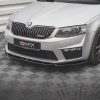 Skoda Octavia RS Mk3 / Mk3 Fl Hatchback / Estate - Lâmina frontal V.4 | SK-OC-3-RS-FD4G | Produto Maxton Design distribuído por Unicartuning. Skoda Octavia RS Mk3 / Mk3 Fl Hatchback / Estate - Lâmina frontal V.4 | SK-OC-3-RS-FD4G | Produto Maxton Design distribuído por Unicartuning.