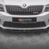 Skoda Octavia RS Mk3 / Mk3 Fl Hatchback / Estate - Lâmina frontal V.4 | SK-OC-3-RS-FD4G | Produto Maxton Design distribuído por Unicartuning. Skoda Octavia RS Mk3 / Mk3 Fl Hatchback / Estate - Lâmina frontal V.4 | SK-OC-3-RS-FD4G | Produto Maxton Design distribuído por Unicartuning.