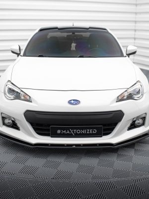 Subaru BRZ Mk1 (facelift) - Lâmina frontal V.4 | SU-BRZ-1-FD3G | Produto Maxton Design distribuído por Unicartuning.
