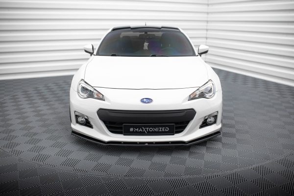 Subaru BRZ Mk1 (facelift) - Lâmina frontal V.4 | SU-BRZ-1-FD3G | Produto Maxton Design distribuído por Unicartuning.