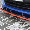 Subaru BRZ Mk1 (facelift) - Lâmina frontal V.4 | SU-BRZ-1F-FD1G+FD1RRED | Produto Maxton Design distribuído por Unicartuning.
