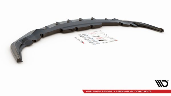 Toyota Supra Mk5 - Lâmina frontal V.4 | TO-SU-5-FD4G | Produto Maxton Design distribuído por Unicartuning.