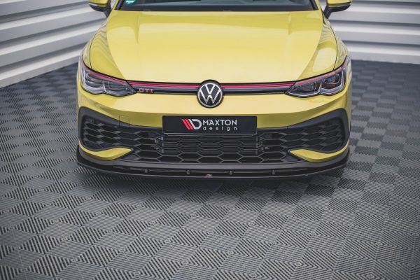 Volkswagen Golf GTI ClubSport Mk8 - Lâmina frontal V.4 | VW-GO-8-GTI-CS-FD4G | Produto Maxton Design distribuído por Unicartuning. Volkswagen Golf GTI ClubSport Mk8 - Lâmina frontal V.4 | VW-GO-8-GTI-CS-FD4G | Produto Maxton Design distribuído por Unicartuning.